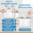 M11 Dual Head Automatic Sensor Soap Dispenser Wall Mounted Smart Foam + Liquid Drop Electric Handwash Machine - 7