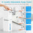 M12 360ml Automatic Soap Dispenser Wall Mounted Electric Foam Hand Wash Touchless Sensor - Beige / Foam Type - 2