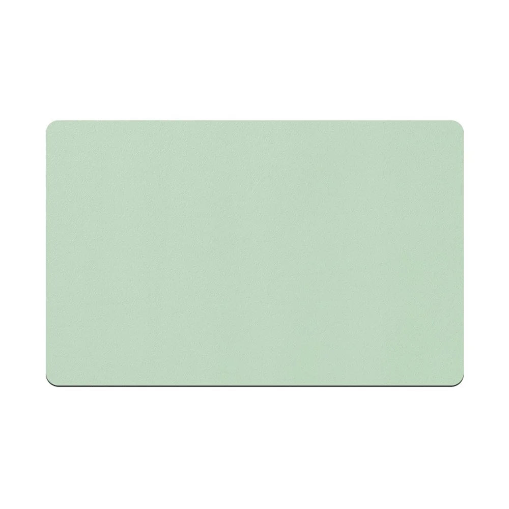 60 x 90cm Diatomite Quick Dry Bathroom Mat Absorbent Non Slip Floor Rug for Entrance - Green - 2