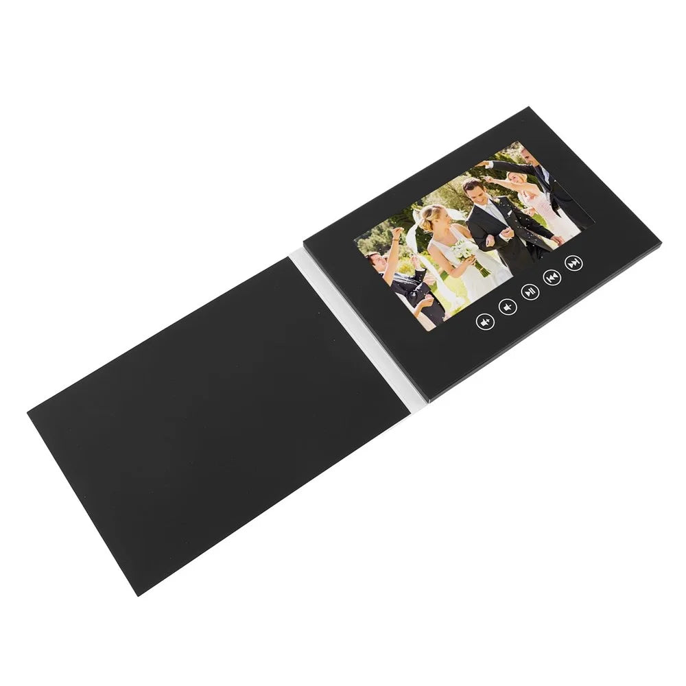 7 inch LCD Video Greeting Card Digital Promotional Player Electronic Card for Business Wedding Advertising - 7