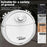 USB Charging Vacuum Cleaner 3 In 1 Sweeping Robot Smart Cleaning Device for Floor / Carpet / Hardwood - Black - 4
