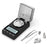 Portable Digital Scale 50g / 0.001g High Precision Jewelry Gold Powder Scale with Calibration Weights - Black - 1