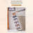 3 Layer No Installation Foldable Shoe Box Transparent Door Plastic Stackable Storage Container - 5
