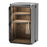 Large Size 4 Tier Cup Organizer PP Storage Cabinet Countertop Coffee Mugs Glasses Draining Shelf with Transparent Door - Black - 2