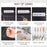 70mmx2mm Dual-Sided Nano Adhesive Tape Sticky Transparent Carpet Wall Tape Sticker, Length: 3m - 5