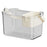 Outdoor Picnic Home Party Ice Bucket Carrying Basket with Inner Small Basket for Beer Champagne Wine Cooling - 1
