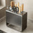 D02 Knife Block Organizer Countertop Cutlery Storage Rack Fork Spoon Holder Kitchen Utensil Stand - Tarnish - 1