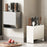 D02 Knife Block Organizer Countertop Cutlery Storage Rack Fork Spoon Holder Kitchen Utensil Stand - Tarnish - 3