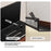 30cm Wood Bathroom Storage Shelf with Towel Bar Wall Mounted Washroom Organizer Punching Free - Black - 6