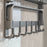 40cm Aluminum Alloy Towel Rack Foldable No Drilling Wall Mounted Bathroom Shelf with Hooks - 5