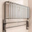 50cm Foldable Bathroom Towel Rack Aluminum Alloy Wall Mounted No Drilling Toiletries Towels Clothes Storage Shelf - 4