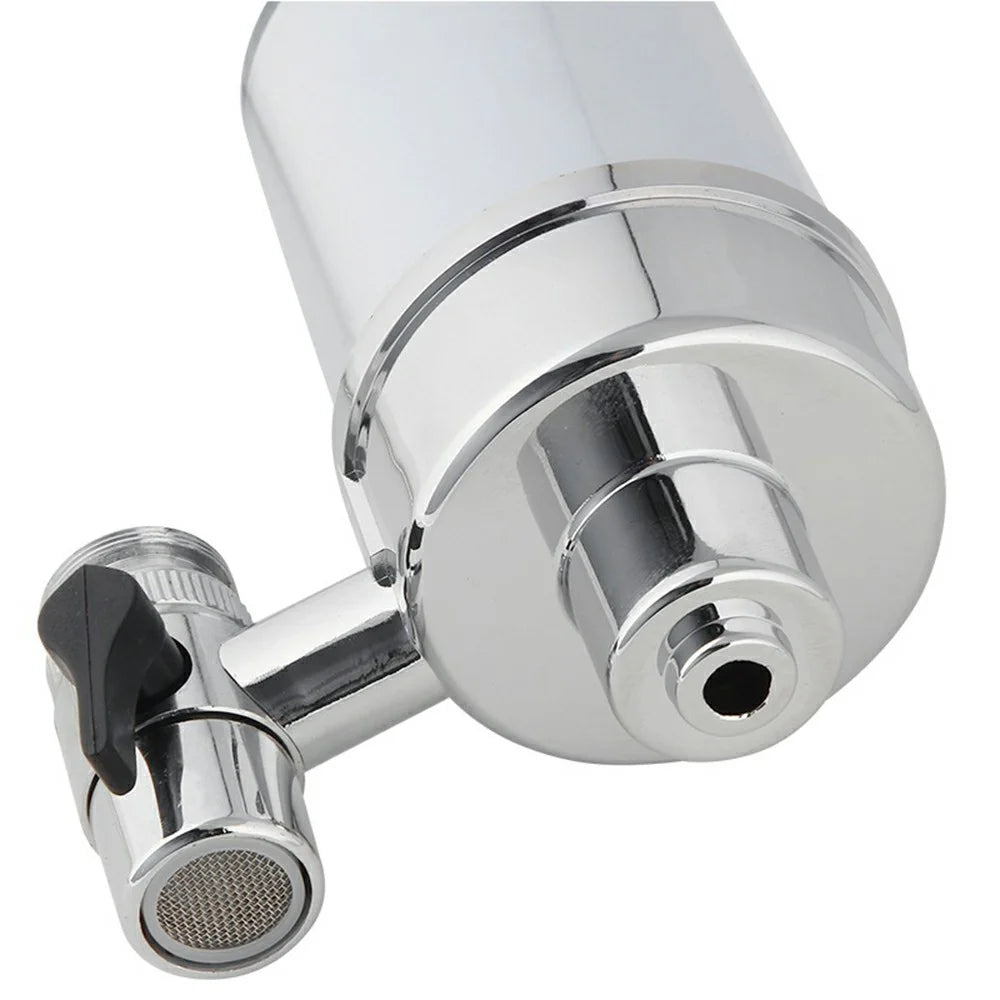 Home Office Faucet Water Purifier Home Kitchen Tap Filter Sediment Rust Chlorine Remover - 3