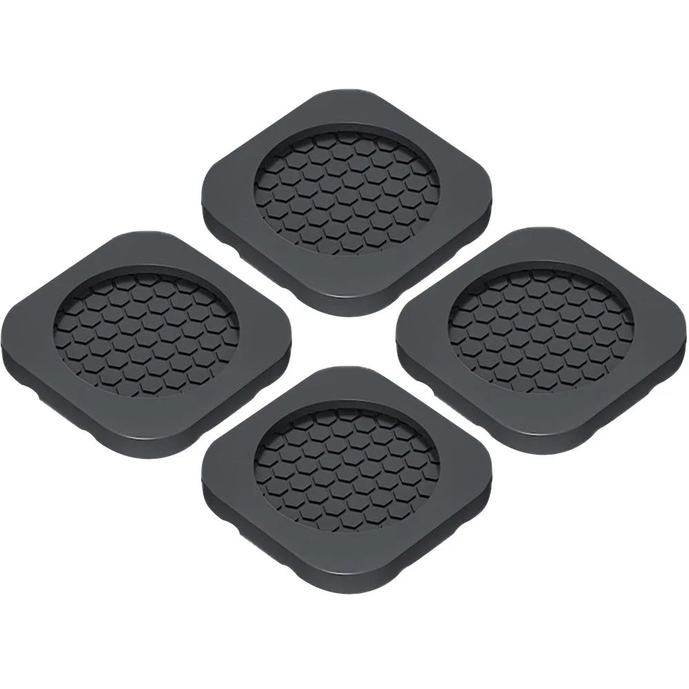 4Pcs Washing Machine Anti Vibration Raised Pads Universal Non Slip Noise Reduction Silicone Feet Mat - 1