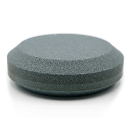120 / 240 Grit Dual-Sided Sharpening Stone Brown Corundum Circular Whetstone for Kitchen Knives Axes Garden Tools - 1