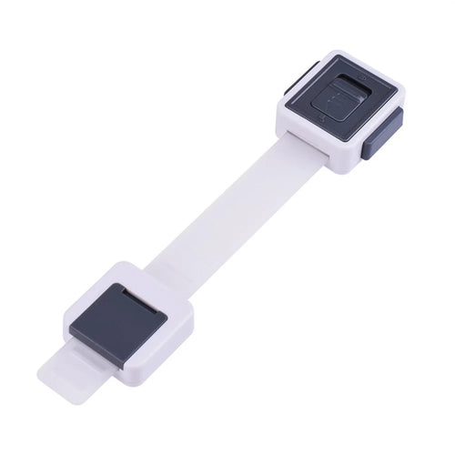 Child Safety Adjustable Drawer Latches Cabinet Locks Furniture Childproofing Lock - Grey - 1
