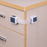4Pcs Child Safety Adjustable Drawer Latches Cabinet Locks Furniture Childproofing Lock - Grey - 7