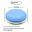 400 / 800 Grit Dual Sided Round Sharpening Stone for Knives Axes Garden Tools White Corundum Outdoor Sharpener - 2