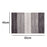 45 x 65cm Gradient Striped Water Absorbent Doormat Flocked Fiber Non Slip Bathroom Rug - Grey - 6