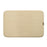 40 x 60cm Striped Solid Color Bathroom Absorbent Mat Non Slip Flannel Doormat for Entrance - Beige - 1