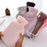 1000ML Refillable Hot Water Bag with Removeable Plush Cover Winter Hand Feet Warmer Water Bottle - Light Grey - 5