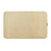 50 x 80cm Striped Solid Color Bathroom Absorbent Mat Non Slip Flannel Doormat for Entrance - Beige - 1