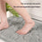 2Pcs / Set 3D Embossed Coral Fleece Absorbent Bath Mat Non Slip Entrance Doormat, 40x60cm + 50x80cm - Khaki - 4