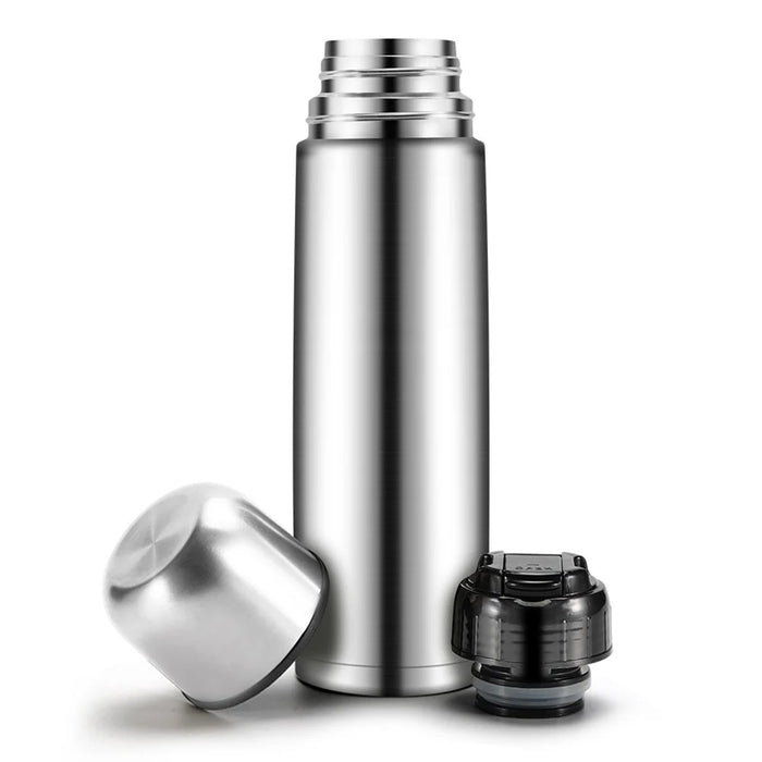 750ml Stainless Steel Vacuum Insulated Kettle Thermal Water Bottle for Travel Outdoor (BPA Free, No FDA) - 1