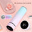 500ML Gradient Color Insulated Bottle with Smart Temperature Display 304 Stainless Steel Double Wall Vacuum Cup - Gradient Pink - 3