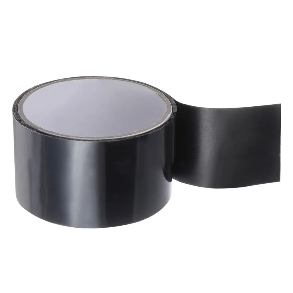 5x150cm PVC Waterproof Tape Kitchen Bathroom Pipe Leak Repair Strong Adhesive Sealant Tape - Black - 1