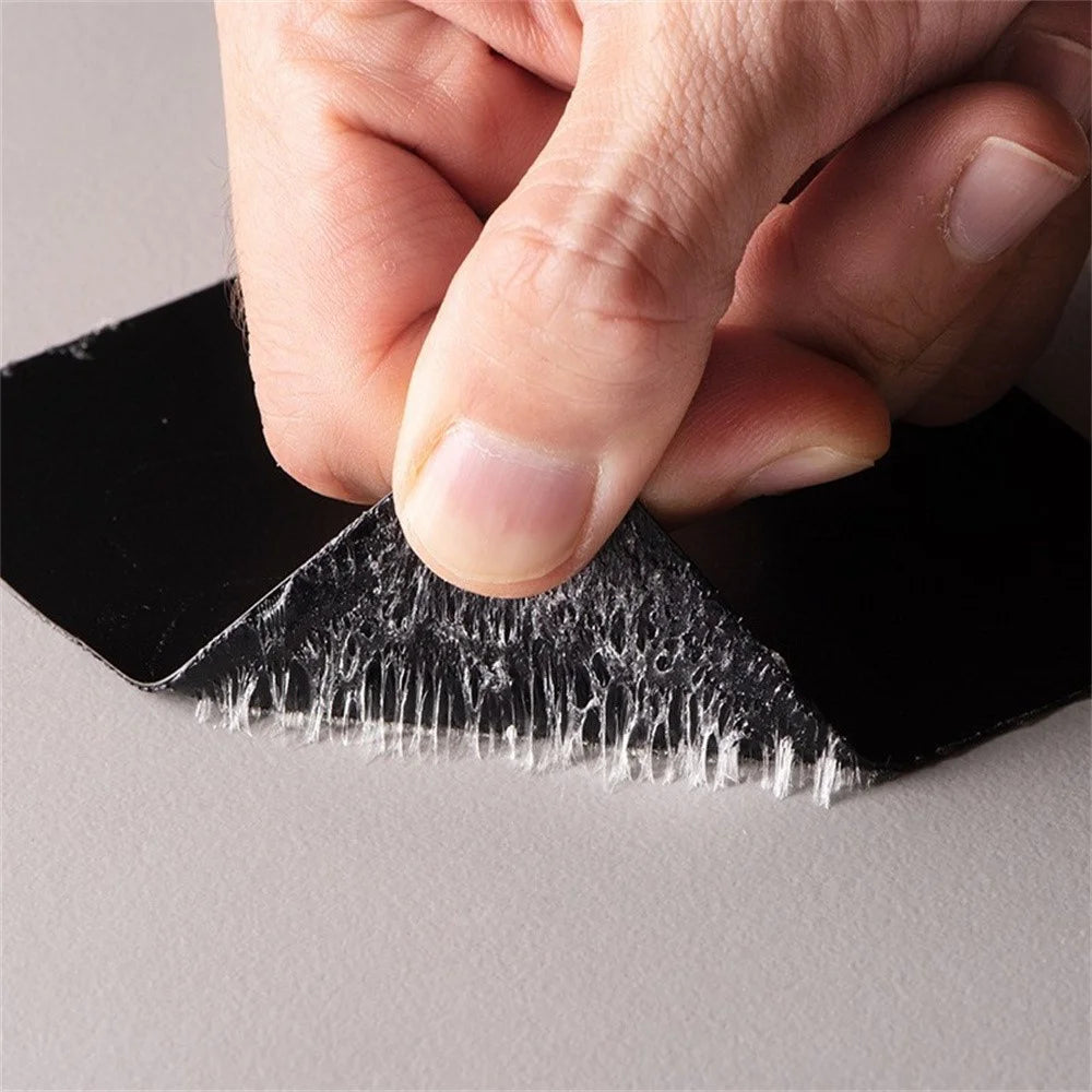 20x150cm PVC Waterproof Tape Kitchen Bathroom Pipe Leak Repair Strong Adhesive Sealant Tape - Black - 4