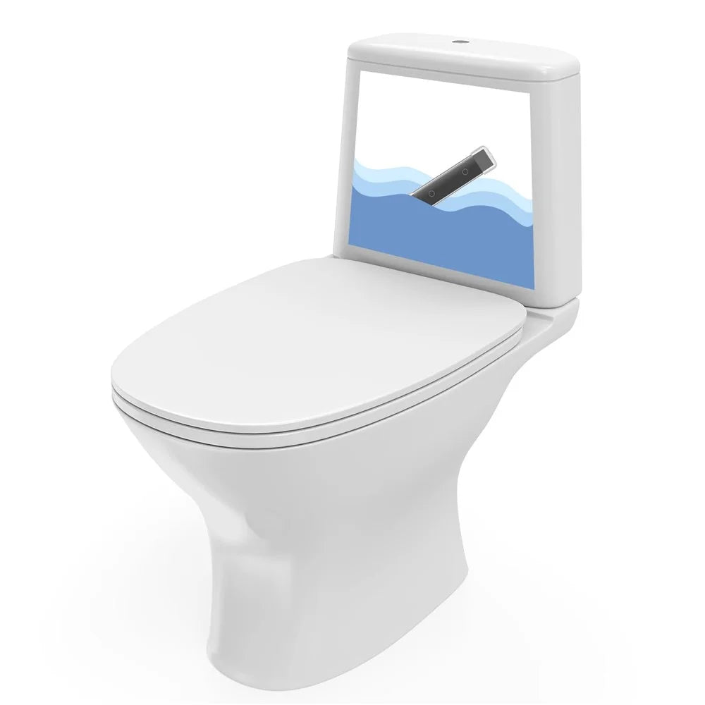 1Pc Magnetic Toilet Cleaning Stick PC Long Strip Stain Remover Bathroom Tank Cleaning Supplies - 5