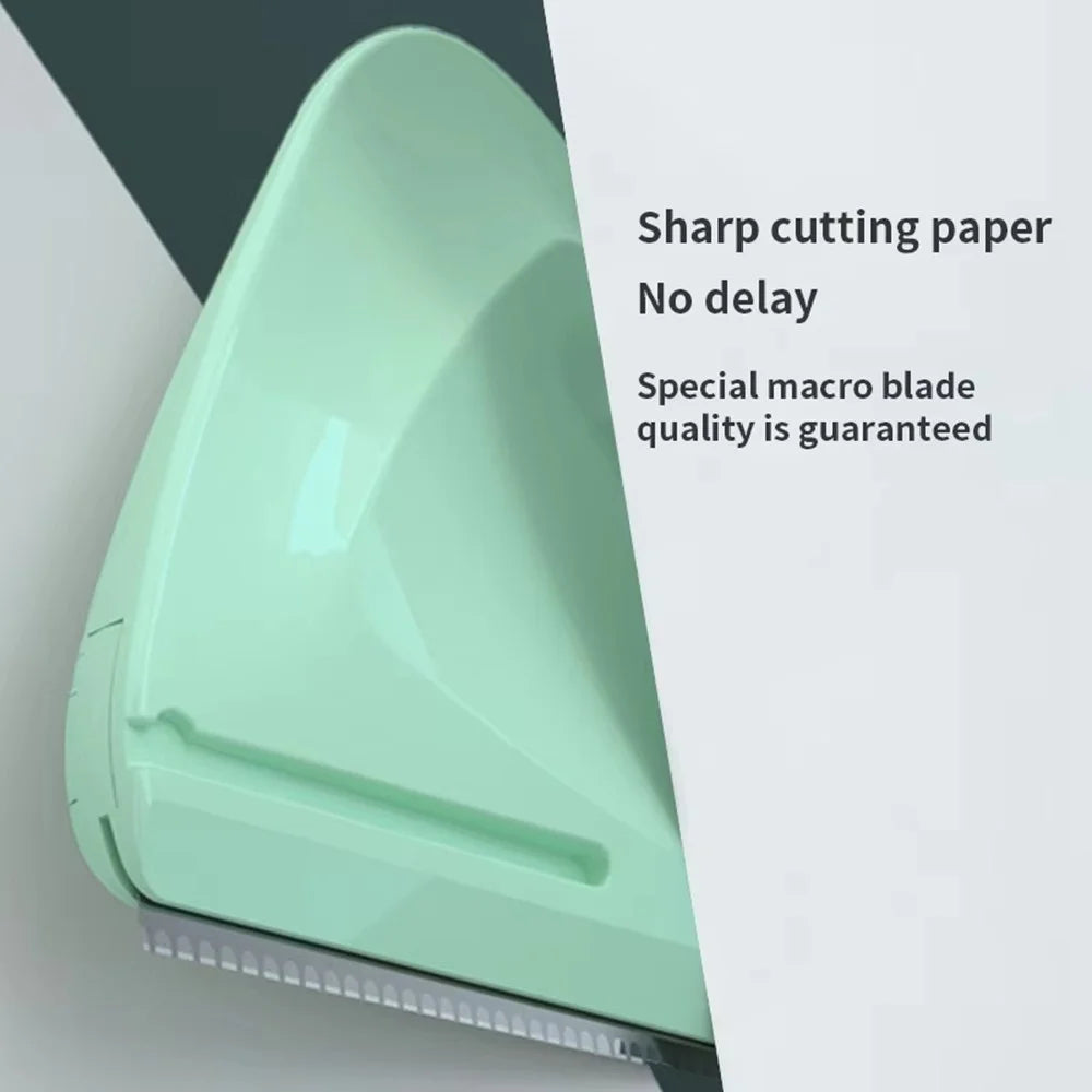 Precision Eyebrow Razor Women Stainless Steel Blade Triangle Facial Hair Remove Trimmer Tool - Matcha Green - 5