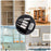 20Pcs Self Tapping Shelf Support Pins Cabinet Fixing Glass Partition Holder Iron Screws with Rubber Sleeve - Clear Rubber Sleeve - 4