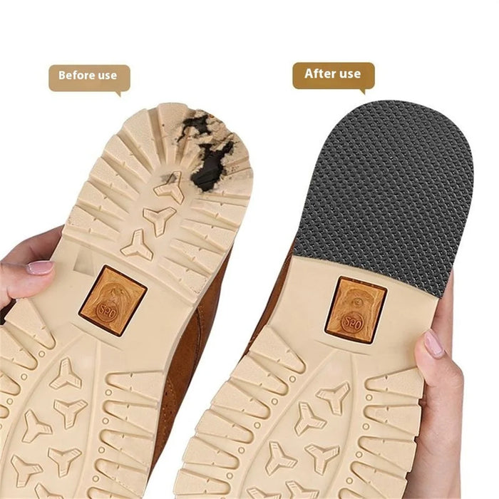 100mm Wide 2m Long Grid Texture Anti-Slip Shoe Sole Sticker Worn Shoe Bottom Self-Adhesive EVA Repair Patch - 5