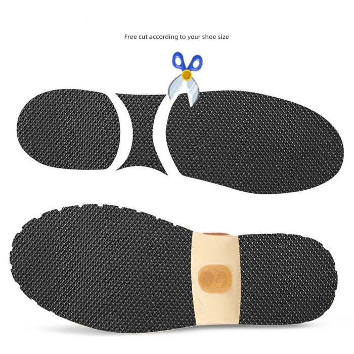 40mm Wide 1m Long Grid Texture Anti-Slip Shoe Sole Sticker Worn Shoe Bottom Self-Adhesive EVA Repair Patch - 7