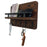 Wall Mounted Wooden Mail Organizer Key Hanging Rack Multi-Function Entryway Storage Shelf - BH-SZ001 - 1