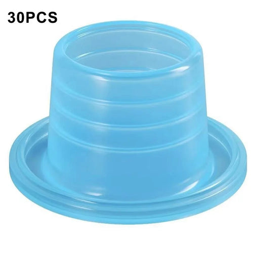 30Pcs Faucet Silicone Gasket Plumber Tape Replacement Waterproof Sealing Ring - Baby Blue - 1