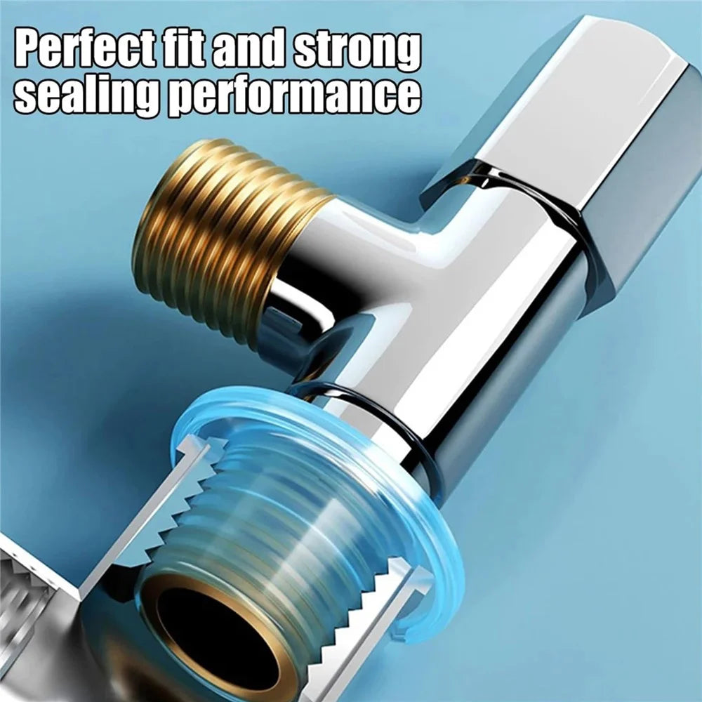30Pcs Faucet Silicone Gasket Plumber Tape Replacement Waterproof Sealing Ring - Baby Blue - 3
