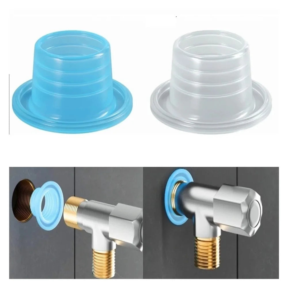 30Pcs Faucet Silicone Gasket Plumber Tape Replacement Waterproof Sealing Ring - Baby Blue - 4
