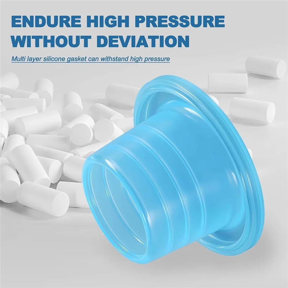 30Pcs Faucet Silicone Gasket Plumber Tape Replacement Waterproof Sealing Ring - Baby Blue - 5