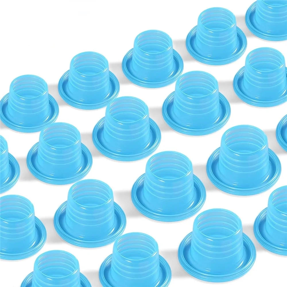 30Pcs Faucet Silicone Gasket Plumber Tape Replacement Waterproof Sealing Ring - Baby Blue - 6