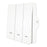 ZigBee Wireless Button Timer Function EU Version Smart Wall Switch Panel Tuya APP Remote Control Voice Control - 3 Gang / White - 1