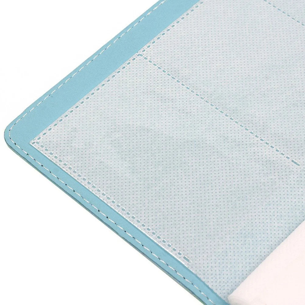 3 Inch Photo Album for Instax Mini 12 / 11 / 9 Large Capacity 96 Photos PU Leather Cover Storage Book - Oil Paint - 4