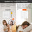 ZigBee Smart Button Wall Lamp Switch Tuya Wireless Control Compatible with Alexa Google Home, 2 Gang / White - 3