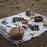 130x180cm Picnic Blanket Thick Moisture-Proof Bohemian Ground Mat for Outdoor Camping Beach - Geometric Pattern - 2