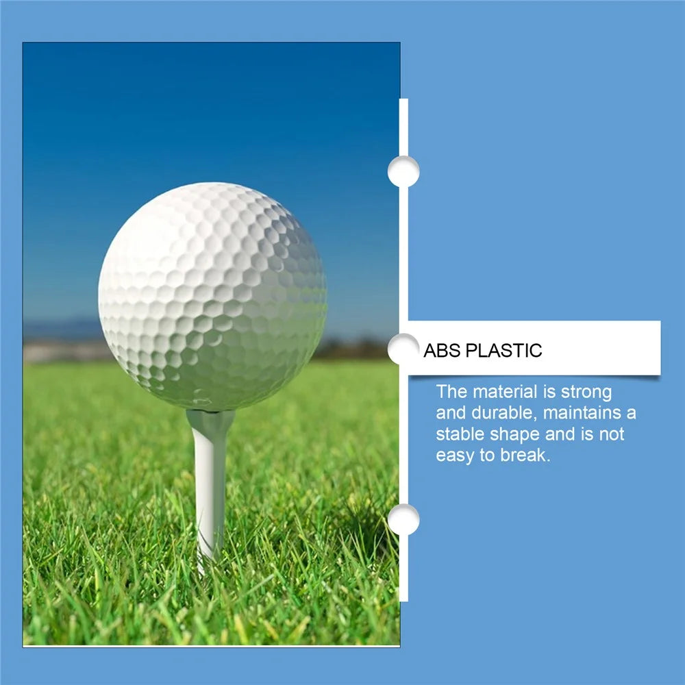 HOZONEX HZ-F01-0025-01 Plastic Golf Tee Height Setter Portable Practice Aid for Consistent Swings - 6