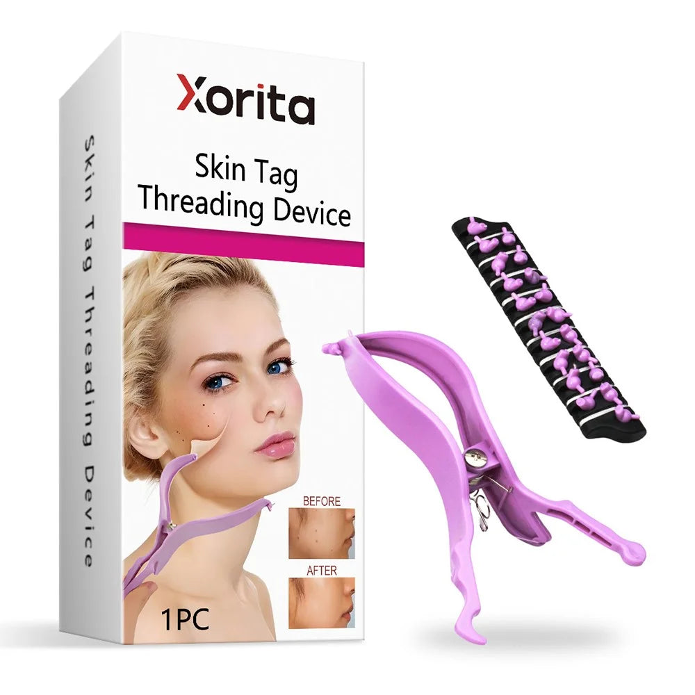 XORITA XO-A08-0005-01 Skin Tag Threading Device Smooth Skin Care Treatment for Face Body - 1