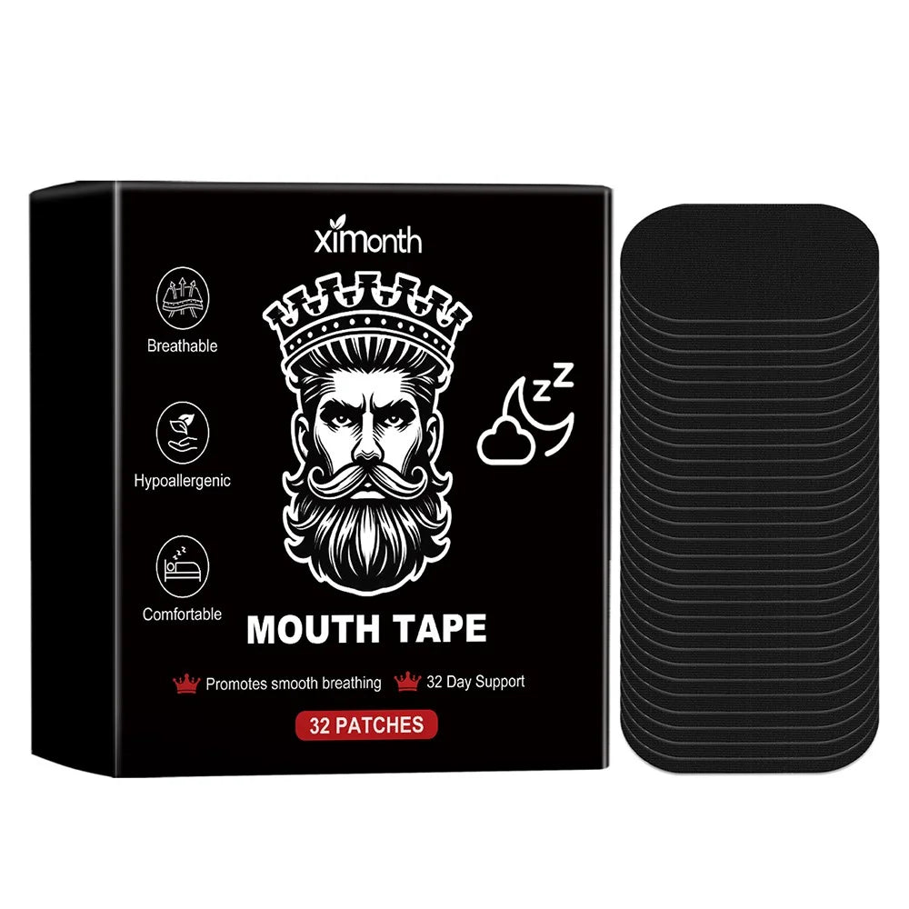 XIMONTH XI-B07-0341-01 32Pcs Outdoor Sports Breathing Mouth Tape Air Flow Lip Care Patch - 1
