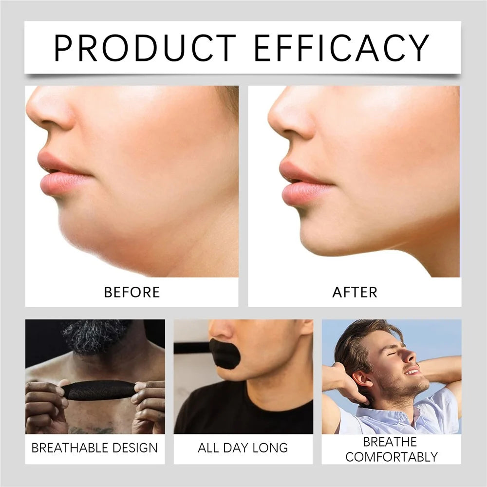 XIMONTH XI-B07-0341-01 32Pcs Outdoor Sports Breathing Mouth Tape Air Flow Lip Care Patch - 7