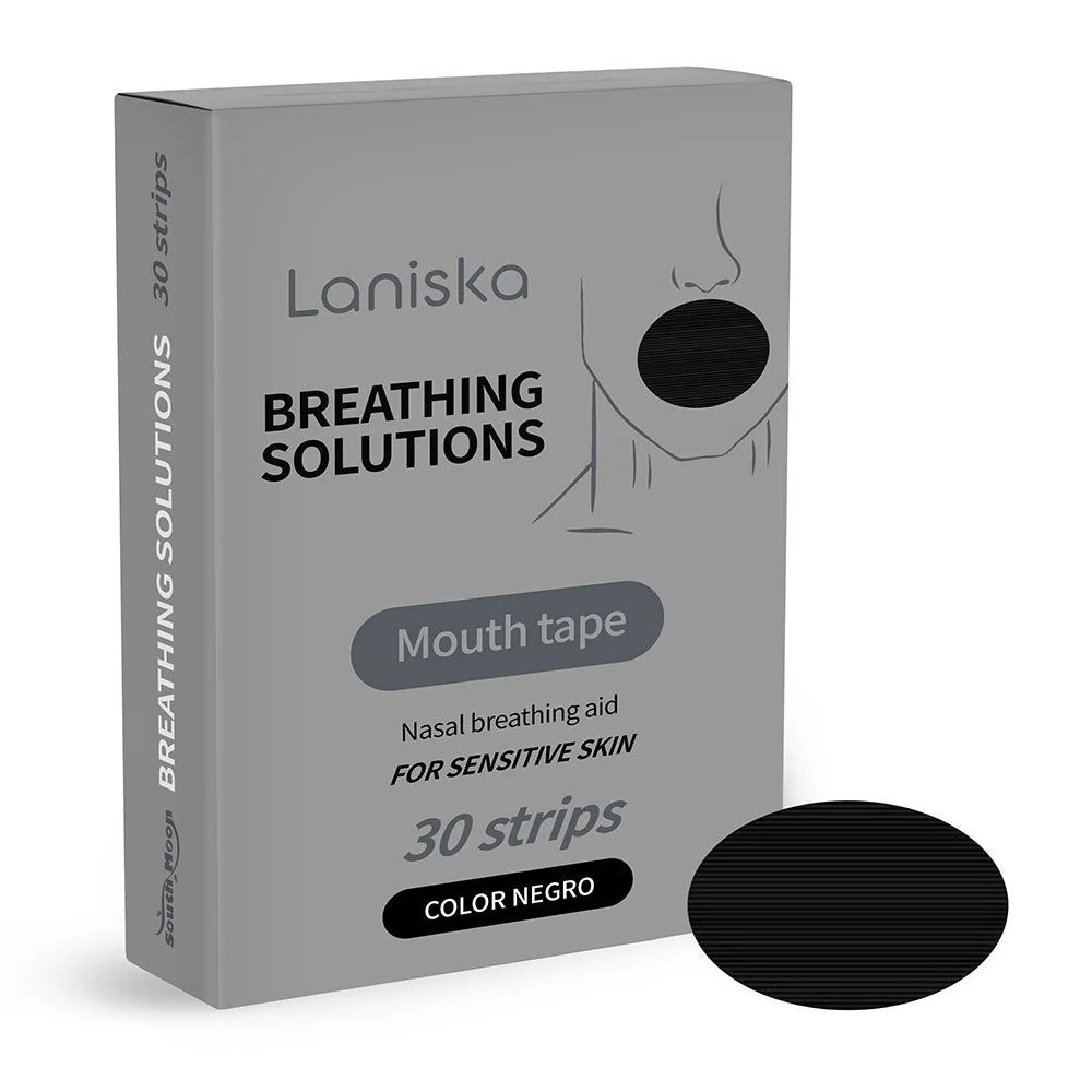 LANISKA LA-B07-0044-01 30Pcs Lavender Oil Anti Snoring Patch Sleep Aid Nasal Breathing Support - 1
